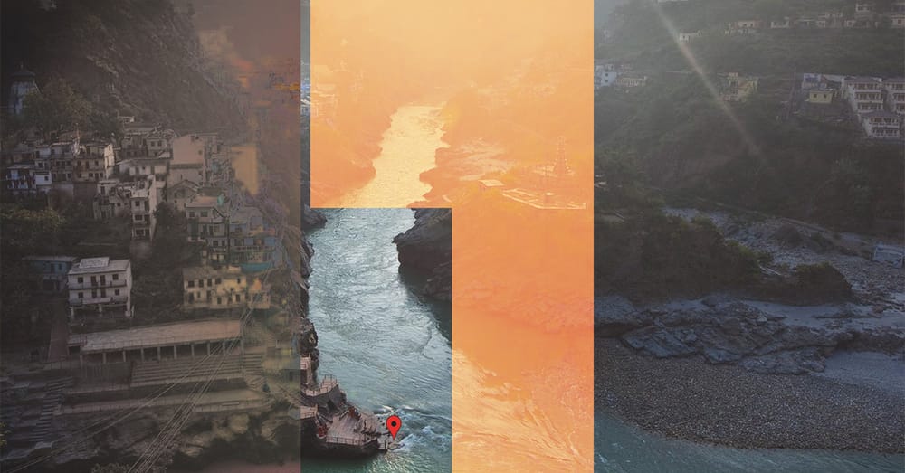 How to travel to where river Bhagirathi meets Alaknanda